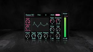 Ableton Reese 90 ver.2.5 Ultimate Reese Bass Synthesizer Max for Live (.amxd file)