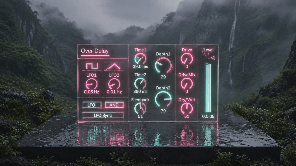 Ableton Over Delay Max for Live Device