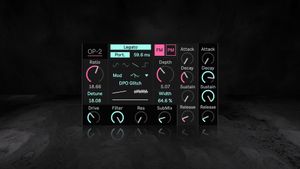 Ableton OP-2 ver.6.0 Max for Live Device (.amxd file) Stereo FM Synthesizer for Modern Bass Music