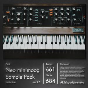 Neo Minimoog (Sample Pack)