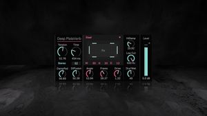 Ableton Deep PlateVerb Max for Live Device (.amxd file) | Physical Modeling Plate Reverb