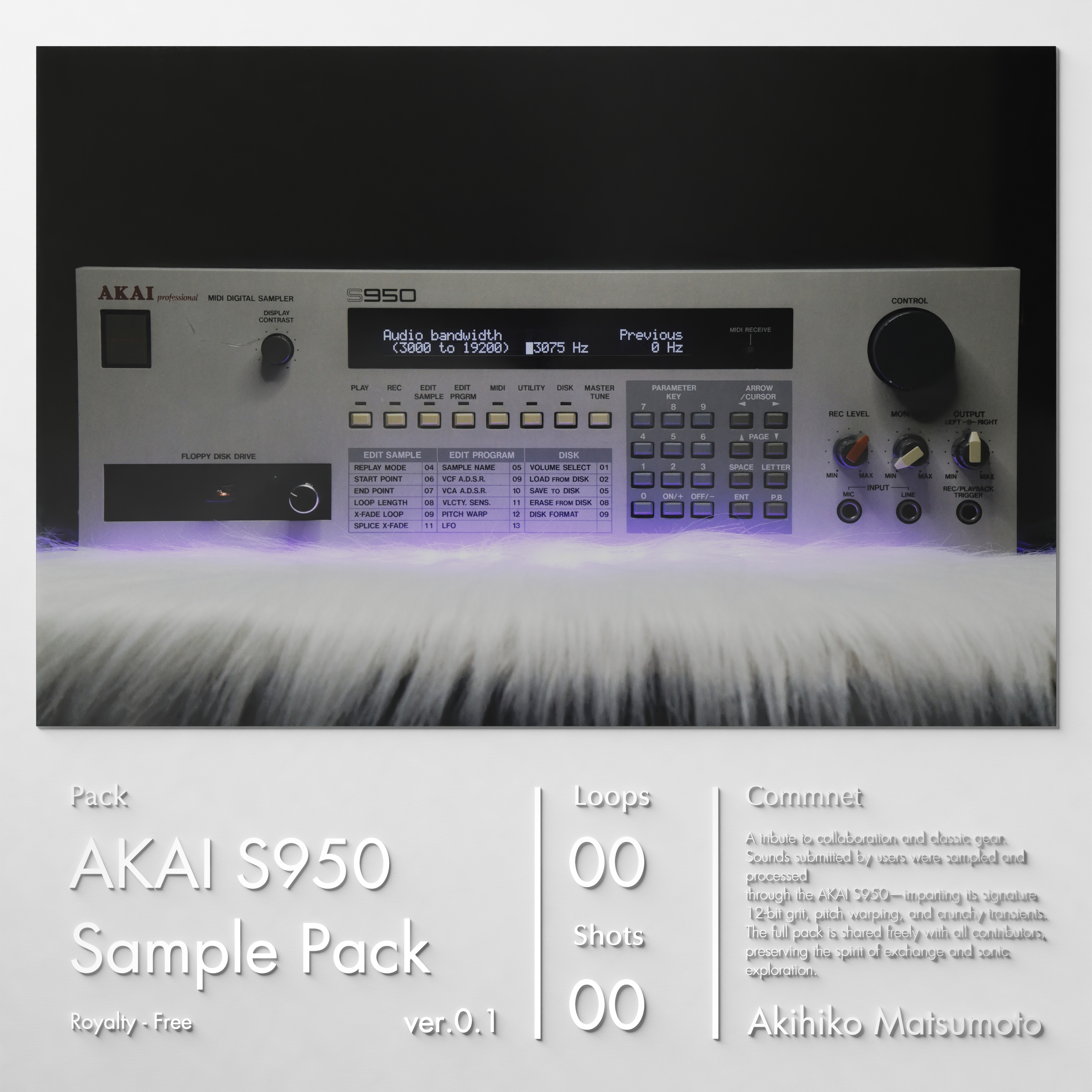 Free AKAI S950 (Sample Pack)