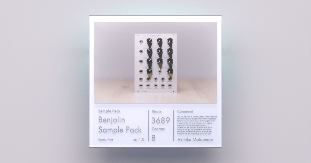 Benjolin Modular Synth (Sample Pack)