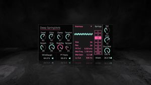 Ableton Deep SpringVerb Max for Live Device (.amxd file) | Physical Modeling Spring Reverb