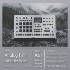 Analog Rytm (Sample Pack) ver.5.2