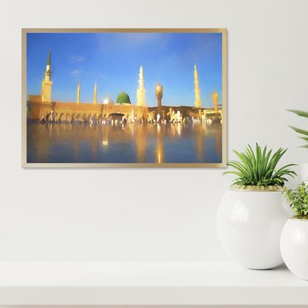 An-Nabawi of Madinah Digital Poster - 36&quot;x24&quot; High-Resolution Art Print - Style MA108