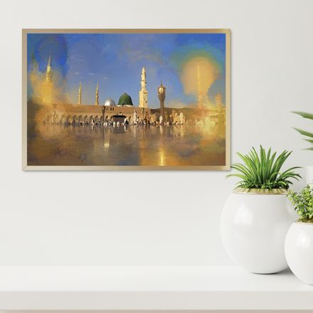 An-Nabawi of Madinah Digital Poster - 36&quot;x24&quot; High-Resolution Art Print - Style MA107