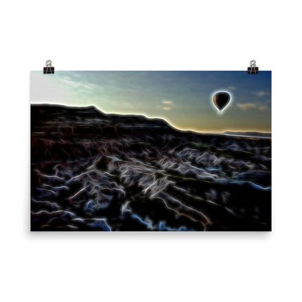 Serene Cappadocia Sunrise Wall Art – 36x24 High-Resolution Art Print | Museum-Quality Paper – GC146