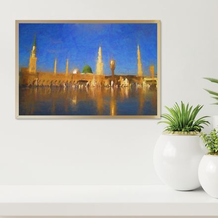 An-Nabawi of Madinah Digital Poster - 36&quot;x24&quot; High-Resolution Art Print - Style MA102