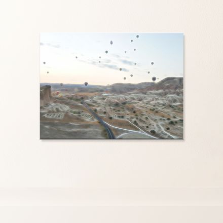 Serene Cappadocia Sunrise Canvas Print – 24&quot;x18&quot; | High-res 400dpi | Hand-Stretched Canvas – GC115