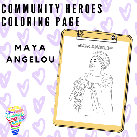 Community Heroes - Poet Maya Angelou