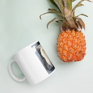 Tasse brillante blanche