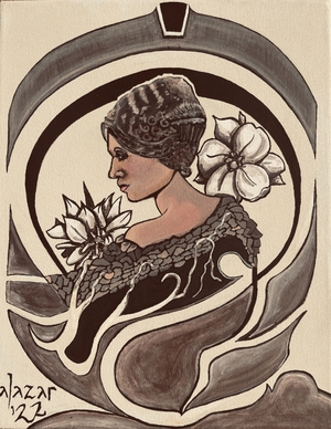 Soledad Chacón Original Canvas Painting