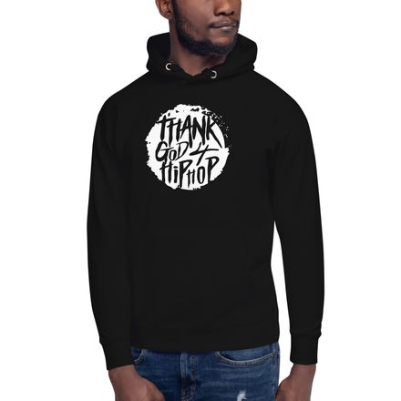 Thank God 4 Hip Hop (Dark Hoodie w/Back)