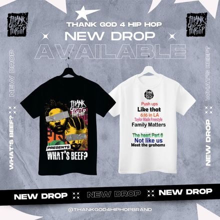 What&#x27;s Beef Tour Tee (Kendrick v Drake) (Limited Edition)