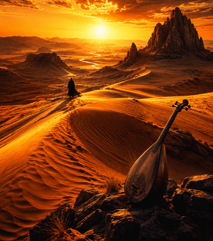 🏜️ Silent Saz Echoes III – Desert of Memories