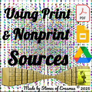 Using Print and Nonprint Sources | Classroom Success for Writing 8-12 ELA Guide