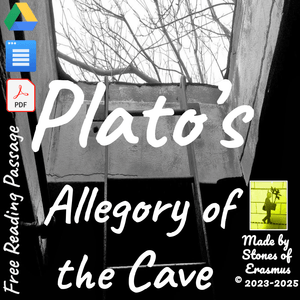 Reading Task | Plato&#x27;s Cave Allegory for Classroom Philosophy Discussions 8-11