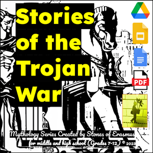 Stories of the Trojan War Greek and Roman Myth Bundle for Middle &amp; HS ELA