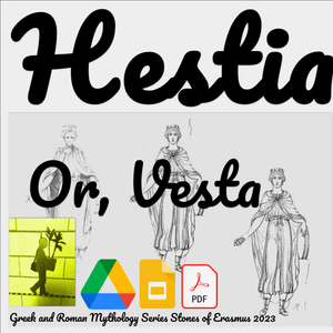 Hestia | Vesta of the Hearth Greek and Roman Mythology Series Grades 8-11 ELA