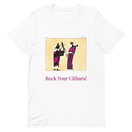 &quot;Rock Your Cithara!&quot; Apollo Unisex Staple Tee