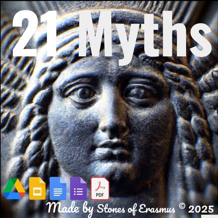 21 Teachable Myths Comprehensive Guide for Middle &amp; High School Students ELA 