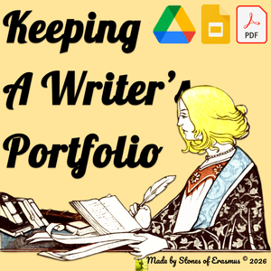 Writer’s Portfolio Tracker for Middle and High School ELA | Grades 7-12