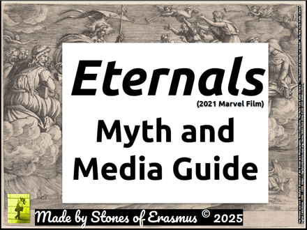 Eternals Movie Guide Exploring Mythology for Grades 8-10 in the ELA Classroom 
