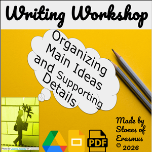 Organizing Main Ideas &amp; Details | Writing Skills Practice Workshop 8-10 ELA