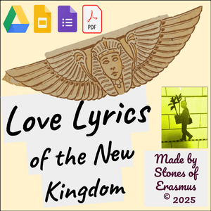 Egyptian Love Lyrics | Ancient World Literature Lesson &amp; Activity for 9-10 ELA