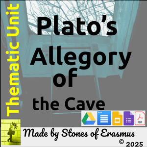 Plato's Cave Allegory Activity Bundle | Philosophy in the Classroom Series 8-10