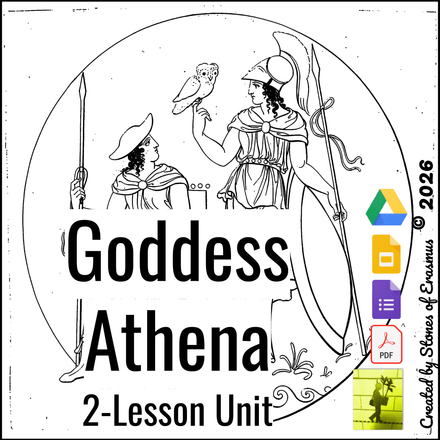 Goddess Athena Lesson Pack Engaging Mythology Series for Middle &amp; High School