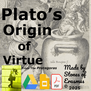 Exploring The Origin of Virtue Plato’s Protagoras Lesson Plan Grades 8-12 