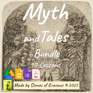 10 Lesson Myths &amp; Tales Bundle | ELA Unit for Middle and High School Students