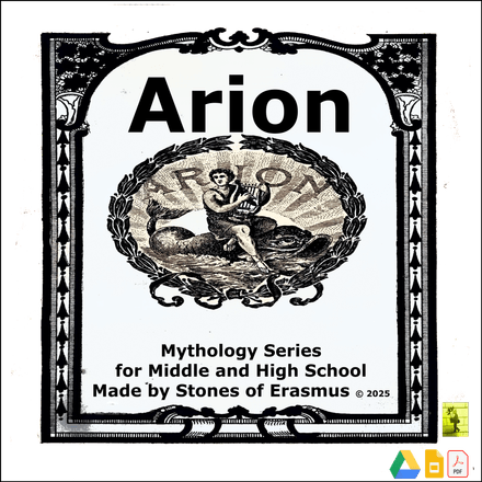 Arion — Musician and Poet for Middle &amp; High School Mythology Series ELA 