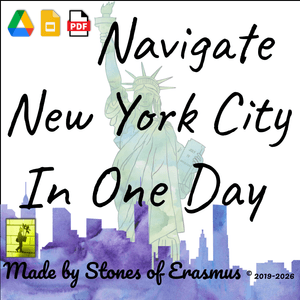 NYC Adventure Navigating New York City in a Day Interactive Lesson for ELA