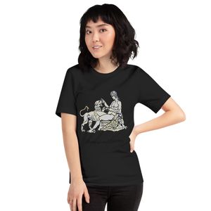 Dionysos &amp; Panther Unisex Staple Tee (Vintage Black and Grey)