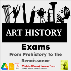 Art History Exam Prep Prehistory to Renaissance for High School Grades 10-11