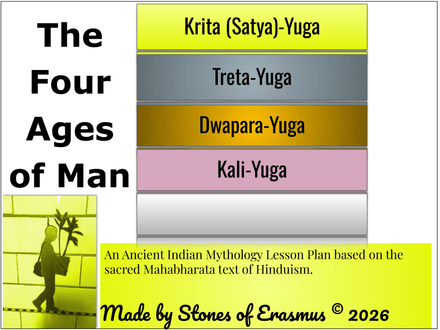 Four Ages Or Yugas of Man World Mythology Series for Grades 8-10 ELA