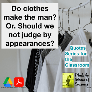 Opposing Viewpoints Debate On Judging Appearances Quotes Series for ELA 