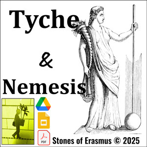 Tyche &amp; Nemesis Greek and Roman Mythology Lesson Activity | ELA Humanities 8-10