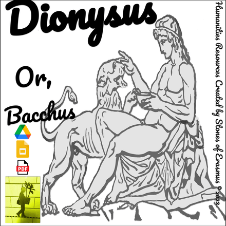 Dionysus | Bacchus God of Wine Greek and Roman Mythology Series Grades 8-11 ELA