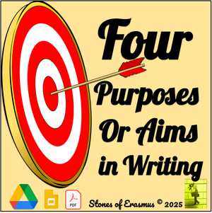 Four Purposes or Aims in Writing | Middle &amp; High School Guide Grades 8-11 ELA 