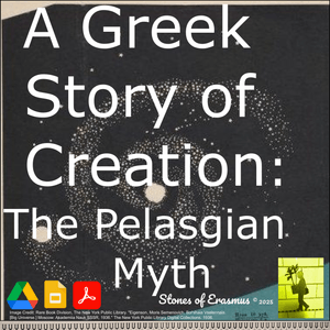 Pelasgian Creation Myth Greek Mythology Series for Grades 8-10 ELA 