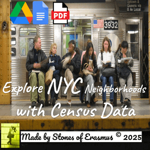 Understanding NYC Ethnic Communities Census Data &amp; Map Skills Lesson