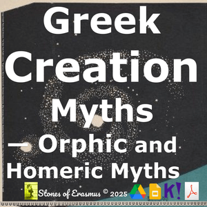 Orphic &amp; Homeric Creation Myths Greek Mythology Series Grades 8-10 ELA
