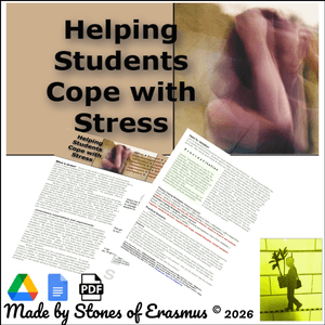 Stress Management SEL Workshop | Coping Skills Activity for Grades 11-12