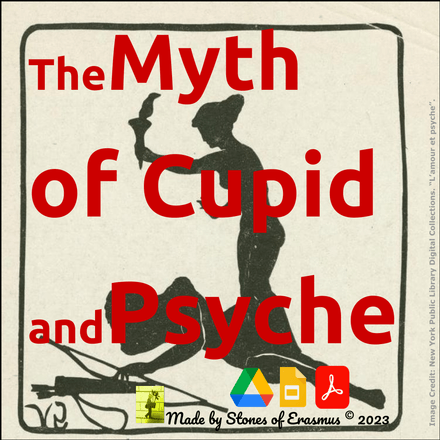 Cupid &amp; Psyche Love Story Lesson Plan and Activities Mythology Series ELA 8-10