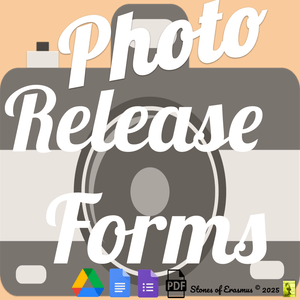 Student Media Consent Forms | Teacher &amp; Administrator Resource | 3 Versions