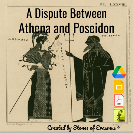 The Athena versus Poseidon Dispute Greek Mythology Series for Grades 7-12 ELA